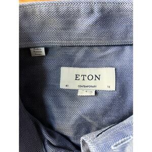 Eton men’s button down size L/41/16